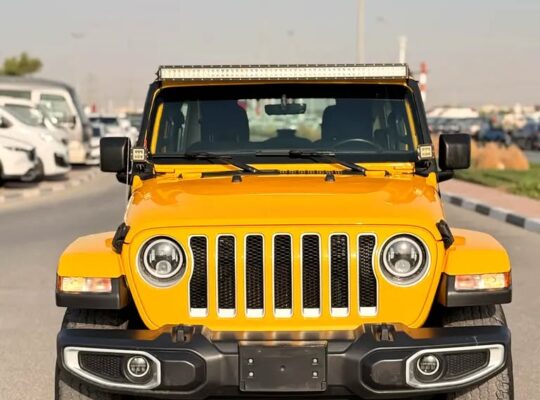 Jeep Wrangler Unlimited Sahara 4×4 – 2020