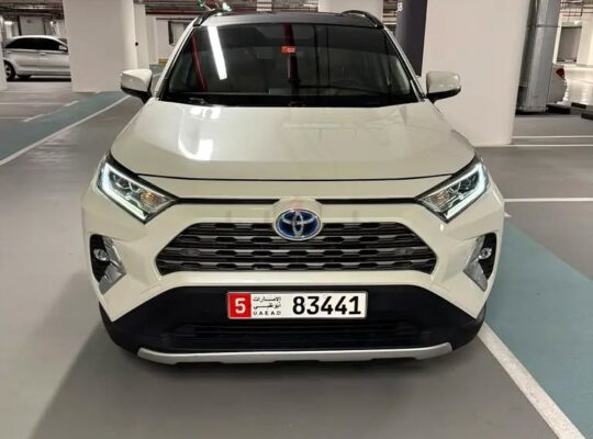 Toyota RAV4 VXR Hybrid – 2019 (GCC)