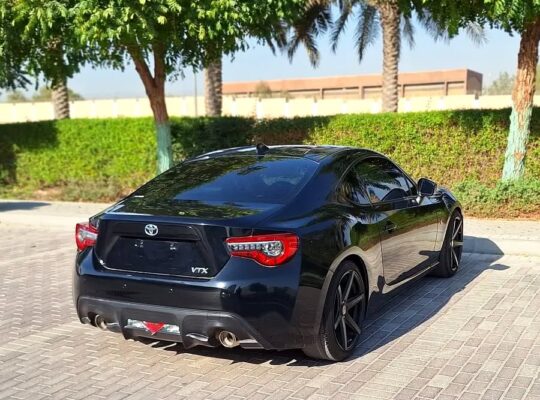 Toyota 86 VTX – 2017 | Spécifications GCC